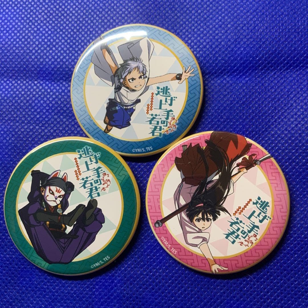 Amazon.co.jp: 逃げ上手の若君 TSUTAYA ランダム缶バッジ 亜也子 弧